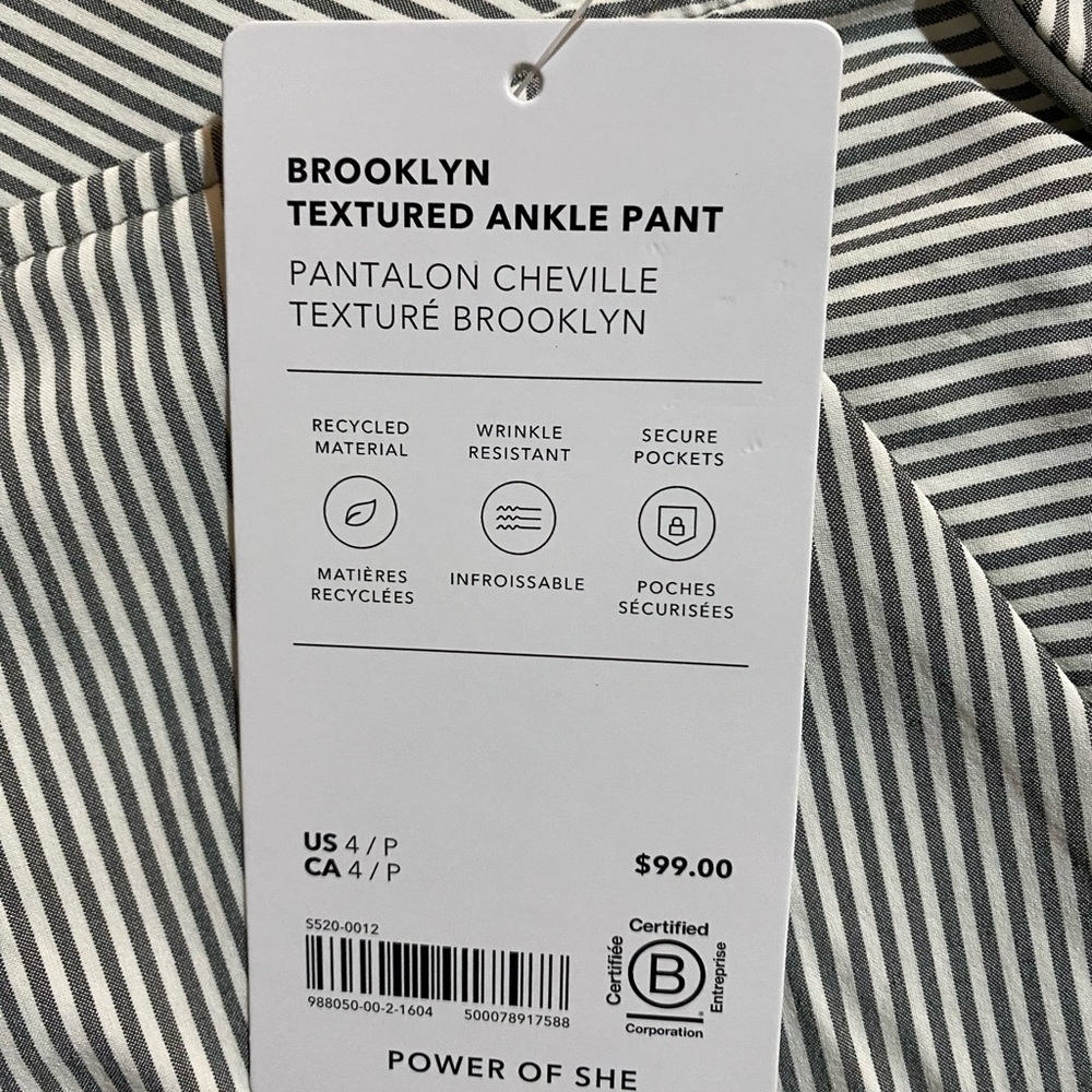 Athleta Brooklyn Ankle pant